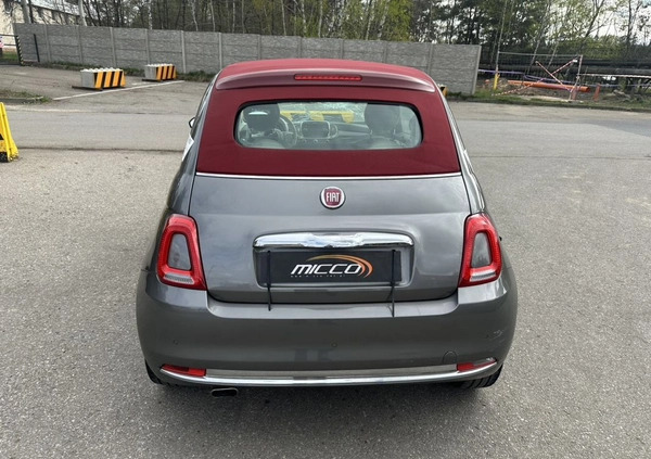 Fiat 500 cena 24900 przebieg: 41900, rok produkcji 2017 z Jelenia Góra małe 301